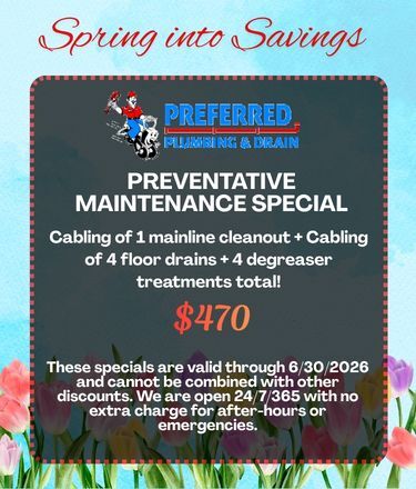 Get a FREE Camera Inspection with an approved Hydro-Jetting Service!